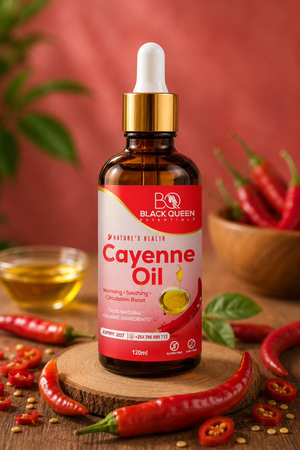 Cayenne pepper oil