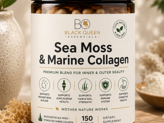 Sea moss marine collagen capsules -150 caps