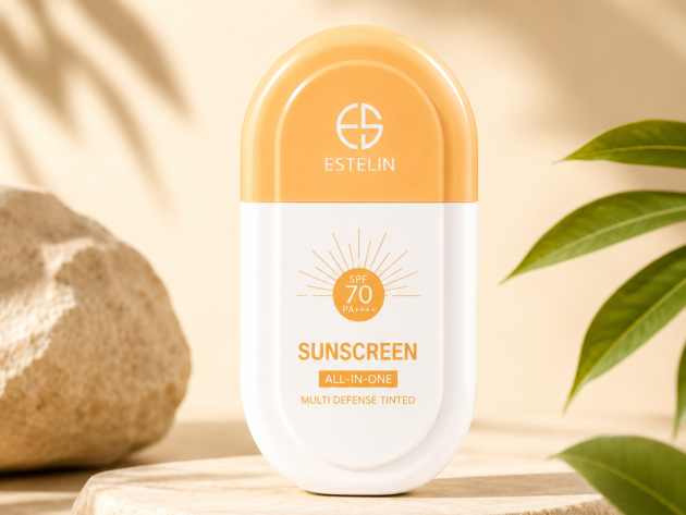 Tinted suncreen spf 70