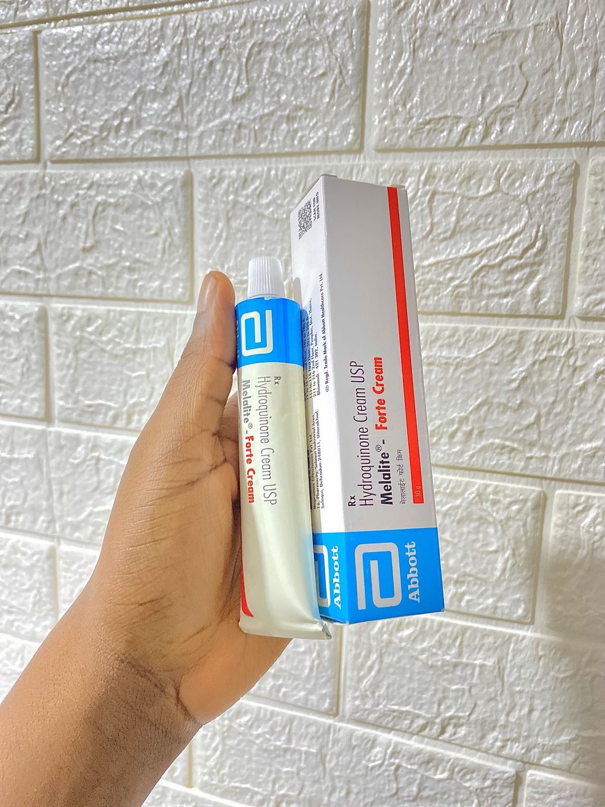 Hydroquinone cream