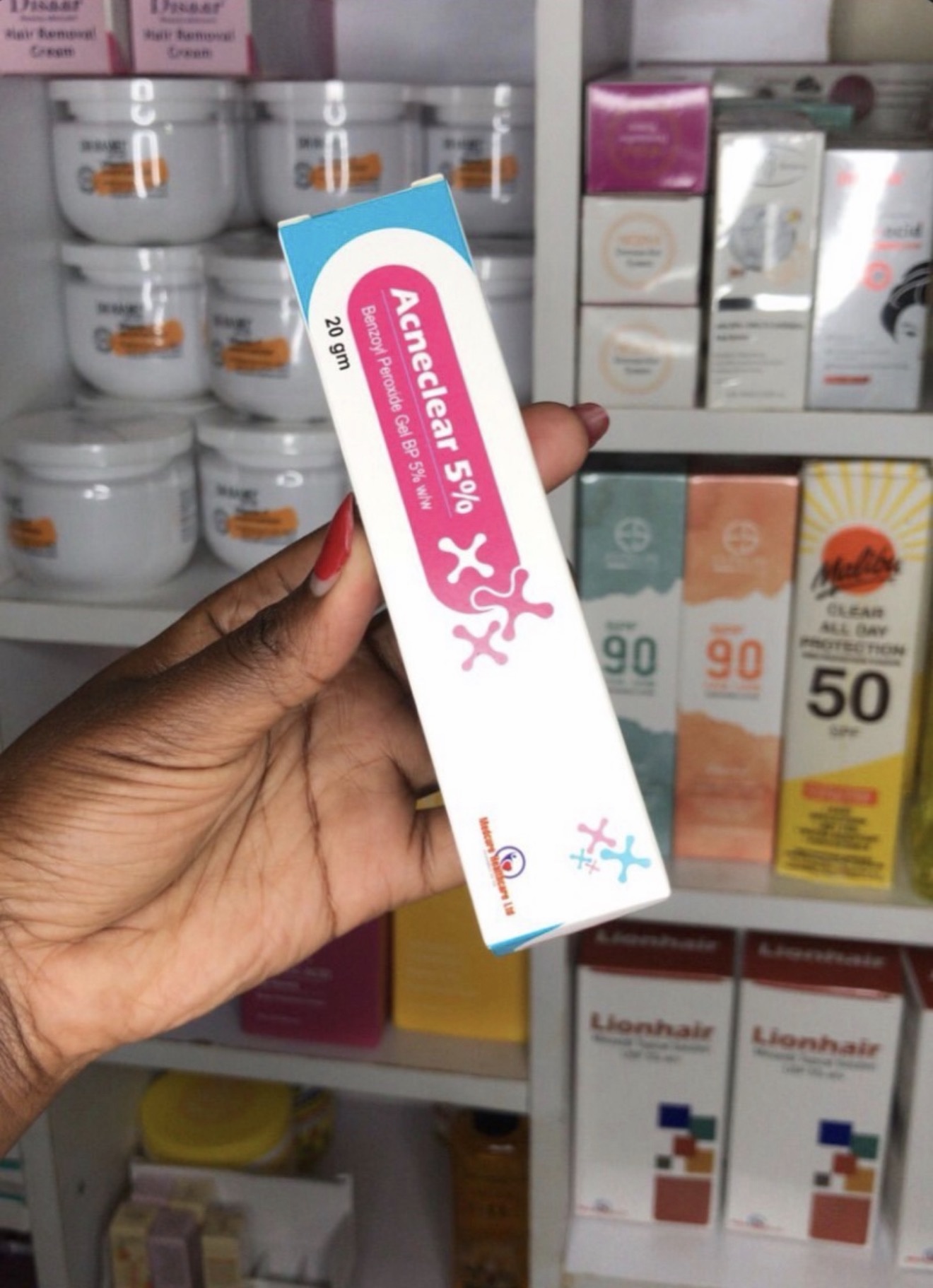 Benzoyl peroxide 5%